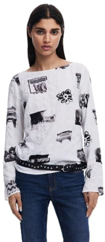Desigual Damen 25swbw26 T-Shirt