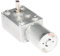 Moteur de treuil miniature, moteur à engrenage lent 12 V, couple élevé, 0 6200 tr/min (2 tr/min)