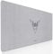 VALK Alfombrilla Gaming 800x300x3mm, Mousepad Tela HD Suave, Precision y Velocidad, Mouse Pad Gamer, Base Antideslizante, Bordes Cosidos, Compatible con Ratones Laser y Opticos (Blanco Perla)