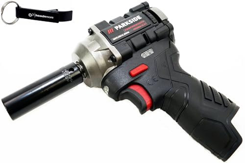 HEADNMORE® Bundle - PARKSIDE PERFORMANCE® 12V ½ Akku Schlagschrauber PPDSSA 12 + Schlüsselanhänger (ohne Akku)
