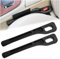 Audasi 2PCS Vehicle Mounted Gap Leak Proof Filling Strip, Car Seat Gap Filler Organiser Universal Car Seat Gap Plug Storage Car Accessories Leak-Proof Filling Strip For Car SUV Truck(Black)