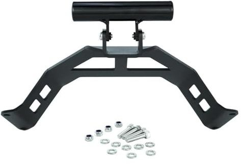 QGMKMVZZBK Plate Bracket Windshield Stand For Yamaha For FJR1300 2013-2024 Front Bar Stand Phone Holder Dock Mount Motorcycle GPS Navigation Plate Bracket(Black 5)