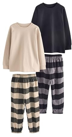 NEXT Jungen Karierte Pyjamas aus Webstoff im 2er-Pack 98-176