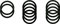 BBB BBO-91 ShimSet (24 mm Abstandshalter zum Entfernen von Spielraum zwischen den Seiten)