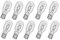 10x W16W 16W 12V W2,1x9,5d Jurmann® LongLife HALOGEN LAMPEN FALTSCHACHTEL 10 STÜCK