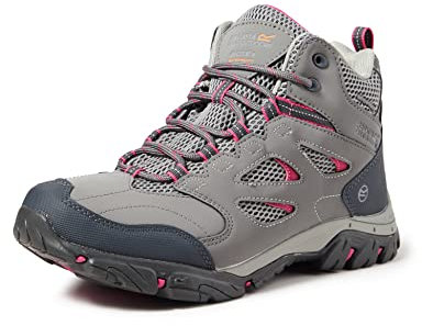 Regatta Holcombe IEP wasserdichte und atmungsaktive, stabilisierende Halbhohe Wanderstiefel für Damen mit Eva-Komfortfußbett