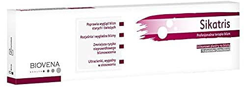 Sikatris Silikonscheiben Für jede Art Narben 5cm x 30cm 5 Stück