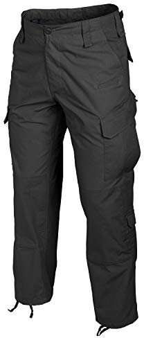 Helikon-Tex CPU Hose Pants Black Schwarz Ripstop Polycotton Combat Patrol Uniform Small Long