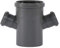HT Rohr und Formteile DN 110 (Doppelabzweig 110/50/50 67 Grad)