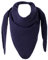 FASHION YOU WANT XXL Schal flauschig schal-tuch damen dicker dreieckstuch groß Wolle UNI Farben kuschelig (dunkelblau)
