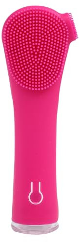 Cenocco CC9085 Elektrische Gesichtsreinigungsbürste, doppelseitig, Silikon, doppelseitig, Tiefenreinigung, 5 Geschwindigkeiten, sanfte Massage, Rosa