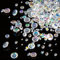 Deko Diamanten Bling Acryl Kristalle Tischdekoration Diamanten für Vase Füller Hochzeit 3mm,4mm,6mm,10mm 3800 Stück