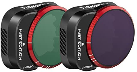 Freewell Variable ND (Mist Edition) 2-5 Stop, 6-9 Stop 2 Pack VND Filter kompatibel mit Mini 3 Pro/Mini 3