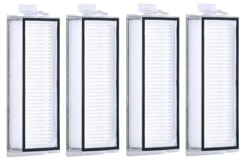 4 filtros Hepa repuesto accesorios para Xiaomi Roborock Q7 Max / Q7 Max+ / Q7 / Q7+/ Q8 Max/ Q8 Max+/ Q5 Pro / Q5 Pro+ / T8 robot aspirador