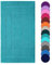 Lashuma Frottee Badevorleger Grün - Nautic, waschbarer 50x90 cm Badläufer London