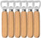 Flaschenöffner Edelstahl Kapselheber Holz Bieröffner Flaschenöffner ​Holz Bieröffner Holz Personalisierter Tragbare Kapselheber Edelstahl Barkeeper Bierflaschenöffner für Zuhause Küche Bar Geschenk