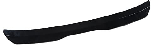 Heckscheiben-Dachspoiler, Heckscheiben-Dachspoiler, Visier-Abweiser, Universelle Passform, Reduziert den Widerstand, Fensteroberlippenformleiste (Glänzend schwarz)