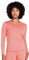 LAPASA Haut Thermique Femme Maillot de Corps à Manches Longues sous-Vêtements Chauds Thermoflux Automne/Hiver L15 Rose 2 (1 Haut, Fin) XS
