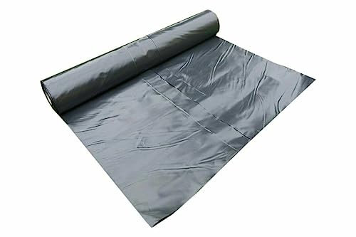 Weidea Teichfolie Schwimmteichfolie Gartenteich 8m breit (meterware) Schwarz, 8x5m