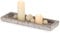 Romadedi Bandeja rectangular de madera decorativa: 38 cm, bandeja decorativa alargada, vintage, bandeja de madera para velas, mesa, centro de mesa, decoración de mesa de hogar, mesa de café, cocina,