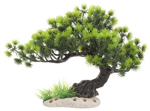 Angoily Aquarium Drift Fisch Tank Künstliche Bonsai Baum Pflanze Dekoration Realistische Kiefer Baum Landschaft