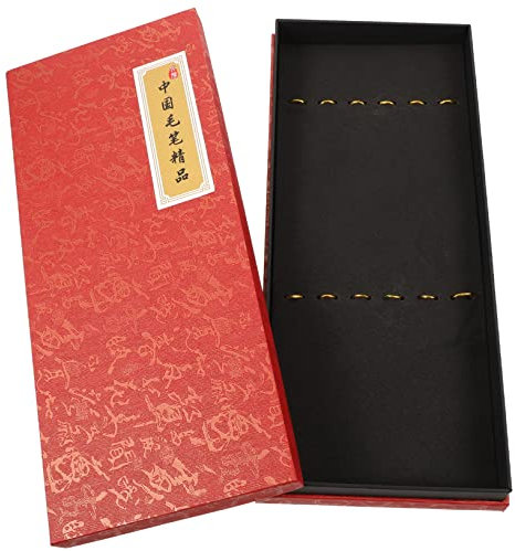 CIMAXIC Aufbewahrungsbox Für Kalligrafiepinsel Pinselhalter Behälter Pinseletui Organizer Langlebig Praktisch Schutz Vor Zerstörung