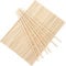 Bâtons Pour Barbe à Papa Baguette Bois Ronde Baton Bois 300mm x 5mm 120pcs Baton Barbe a Papa Pour Le Modélisme Travaux Manuels Et Bricolage (5mm*30cm)