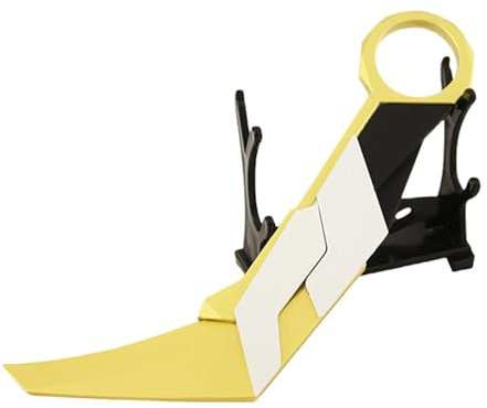 Zone Karambit Trainer - Toy Karambit Training | Fun and Engaging Pop Fidget Toy | Stainless Steel Training Tool with Pocket Clip | Weapons Velocity Karambit Tacticals Knives