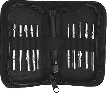 Outil De Reglage De Carburateur De Moto En Metal Kit De Tournevis Carb 11 Pieces Pour Coupe Fil Scie A Chaine Avec Poignee Ergonomique Et Adaptateur Inclus