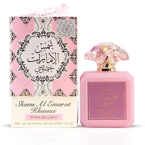 Pink Blush Shams Al Emarat Khususi 100ml- Marshmallow Blush Perfume For Women Eau de Parfum