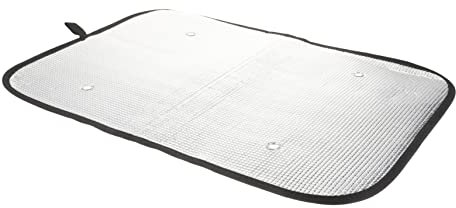 Garneck Pare-Soleil de Porte et Fenêtre de Camping-Car Couvre-Fenêtre Isolant Protection Solaire Ventouse Accessoires Camping-Car