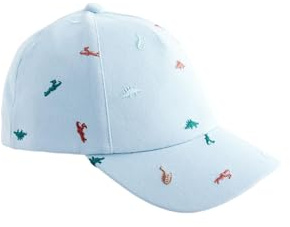 NEXT Jungen Standard Baseball Cap aus 100% Baumwolle Dino Embroidered 48