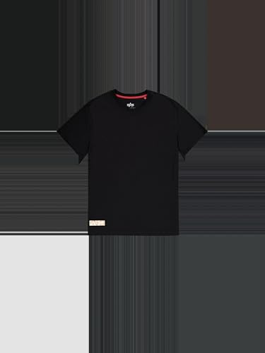 Alpha Industries Herren Camo Label Backprint T-Shirt (1er Pack)