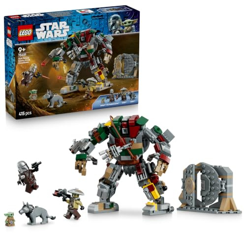 LEGO Star Wars Hutt Palace Sentry Droid Showdown 75451 | Leksak för barn från 9 år, actionfigurer av The Mandalorian och Grogu samt 2 minifigurer, byggleksak, present, 415 delar