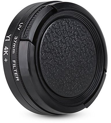 Elerose UV 37mm Schutzlinse Filter für YI II 4K Action Sport Kamera