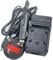 Single Mains/DC Battery Charger for Canon BP-808 BP-819 BP-820 BP-827 BP-828 LEGRIA HF20 HG20 HG30 HG40 HG50 HG60 HG70 XA25 XA20 XA30 XA40 XA50 XA60 XA65 XA70 XA75 Camera