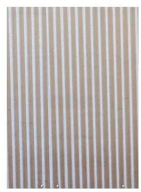 CeilingConnex Steel Rustic Corrugated Metal Wainscoting (Galvalume) - Silver Corrugated Metal Sheets, Metal Wall Panels - Dakota Tin