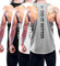 3er Pack Tank Top Herren, Sommer Ärmelloses T-Shirts Atmungsaktive Muskelshirts Achselshirts, Fitnessstudio Workout Tank Top Sport Unterhemd Bodybuilding T Shirts für Laufen Black/White/Gray-3P01-S