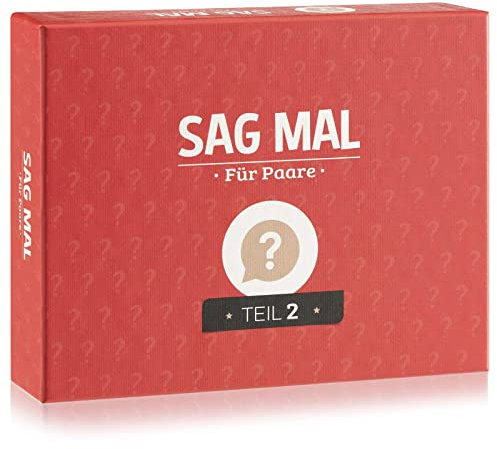 Spielehelden Sag mal.. Für Paare Teil 2 - Jetzt noch mehr Fragen für noch mehr Vertrauen - Geschenke Valentinstag für deinen Partner - Erlebt auch euren nächsten Jahrestag gemeinsam