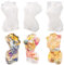 3D Göttin Körper Silikonform weibliche Torso Epoxidharz Formen für Tortendeko Schokolade Fondant Kerzen Polymer Ton DIY Handwerk 4 Stück