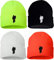 JFAN Strickmütze Damen Unisex Warm Winter Einfarbig Fleece Gefüttert Hip-Hop Ski Skull Cap Geschenke für Freunde Kappe 4 Stück One Size
