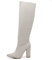 IF FASHION Stivali Alti A Punta Primaverili Estivi Con Tacco Alto Da Donna 402 Beige N.40
