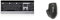 Rapoo E9270P kabellose Tastatur, 5 GHz Wireless via USB, flaches Aluminium Design, Full-Size, Multimedia-Touch Tasten, DE-Layout, schwarz/Silber & MT750S kabellose Maus, schwarz