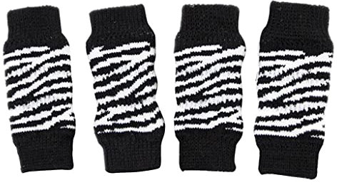 Sharplace Gestrickte Hundebeinwärmer Bandage Socken Verstärkung, Leg Hock, Schwarz, M