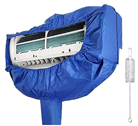 Samnuerly Air Conditioner Cleaning Cover All-in-one Dedicated Wall-mounted Air Conditioner Waterproof Water Bag Cleaning Air Conditioner Cover Professional Household Air Conditioner Cleaning Tool (1)