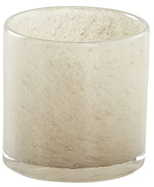 Jotex BOSS Windlicht/Teelichthalter, Warmgrau, 8,5 cm