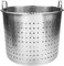 BESTonZON Crab Boil Pot Seafood Boiling Pot Insert Stainless Steel Stock Pot Steamer Basket Perforated Strainer Basket Crawfish Cooker Cooking Pasta Pot Stew Pot Simmering Pot Silver