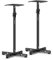 Vondynote Set of 2 Studio Monitor Stands Adjustable Height Speaker Stands with Cable Management