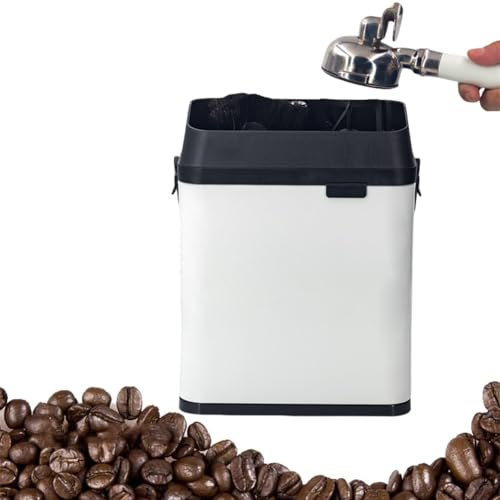 Electric Portafilter Cleaning Machine, 150W Knock Box Coffee Portafilter Cleaner, 300rpm Coffee Portafilter Cleaning Brush with 2 Scrapers & 1 Brush Head for Home, Cafe, Restaurant