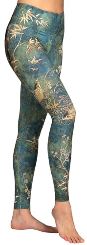 Magadi Yoga Leggings Camo aus Komfort-Stretch